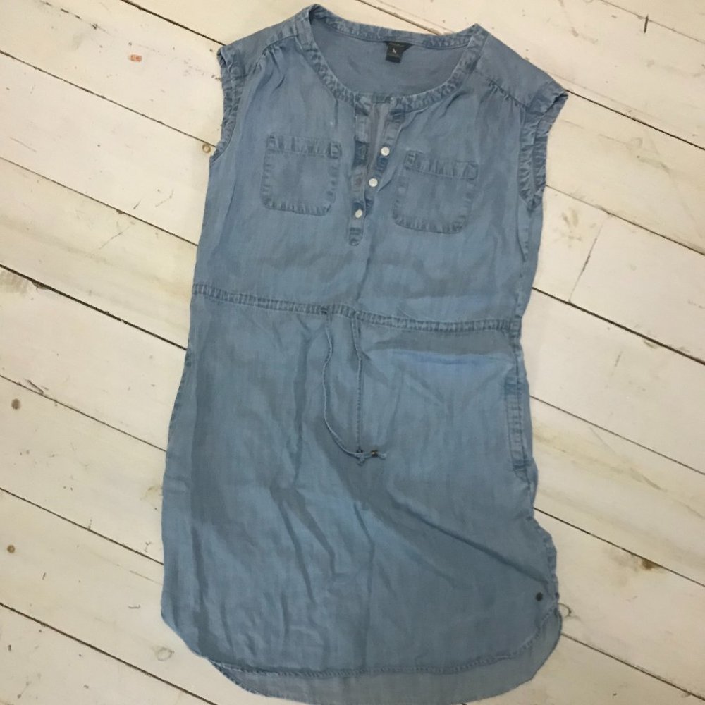 Eddie Bauer Tencel Chambray Dress